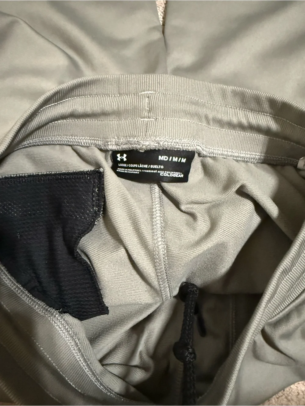 Under Armour Men's Olive Green Lightweight Joggers - Picture 2 of 2